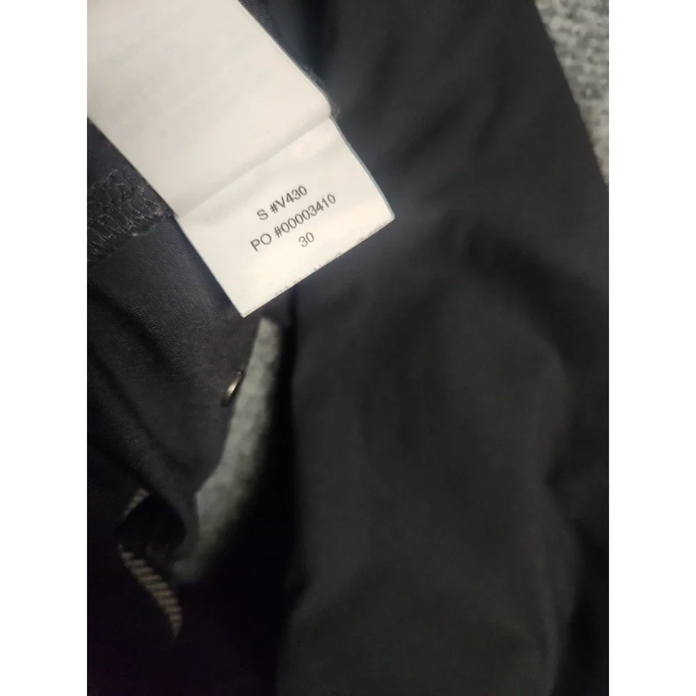 Vuori Meta Pants Mens 30 Charcoal Black V430 Technical Performance Chino 30x32